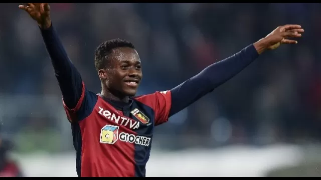 Christian Kouame, attaccante del Genoa