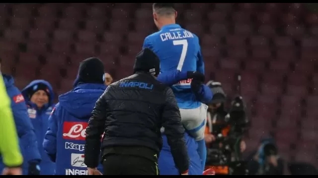 Jos&eacute; Callejon, esterno offensivo spagnolo del Napoli
