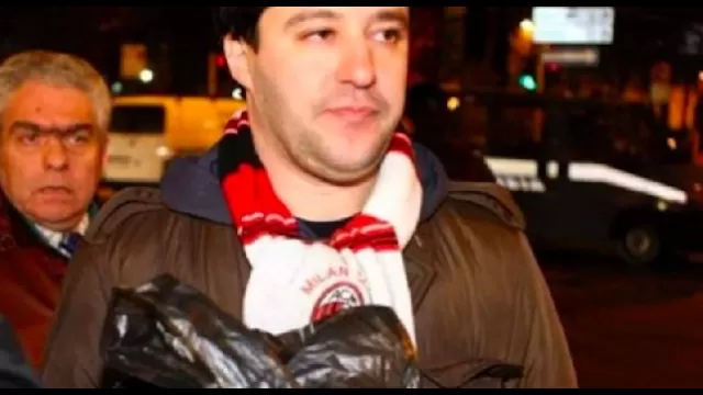 Milan-Napoli, Salvini