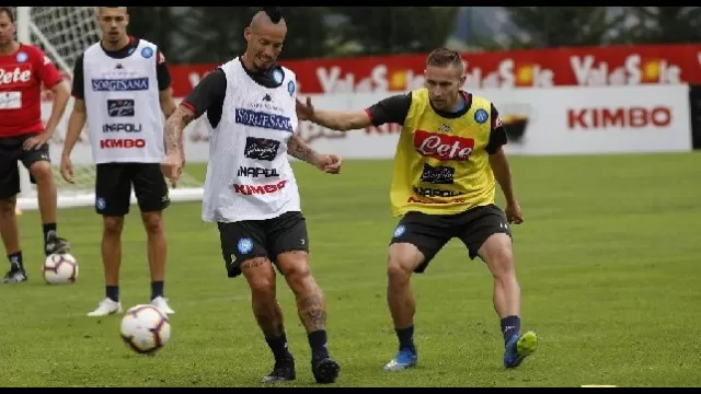 Marek Hamsik e Marko Rog in azione