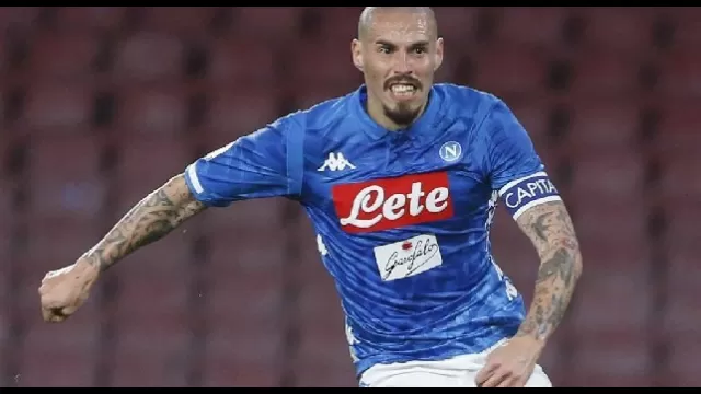 Marek Hamsik, centrocampista e capitano del Napoli