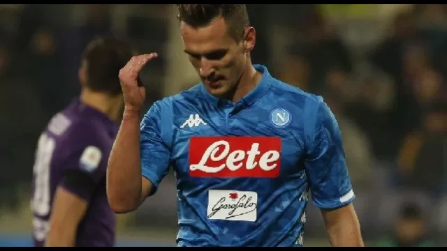 Arkadiusz Milik, attaccante polacco del Napoli