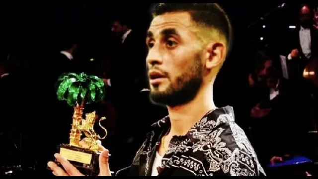 Faouzi Ghoulam protagonista del fotomontaggio con Mahmood a Sanremo 2019