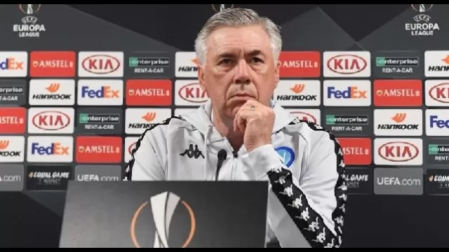 Carlo Ancelotti, allenatore del Napoli
