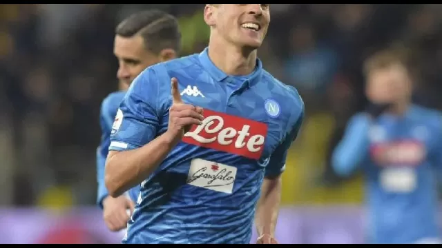 Arek Milik, attaccante del Napoli