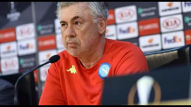 Carlo Ancelotti, allenatore del Napoli