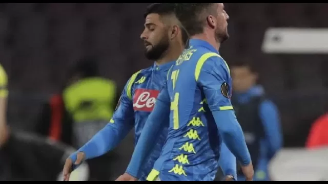 Lorenzo Insigne accanto a Dries Mertens