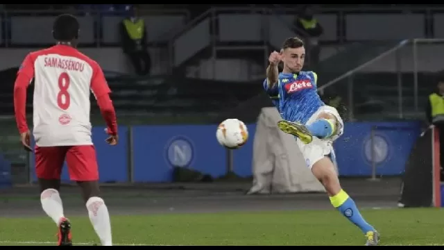 Fabi&aacute;n Ruiz, centrocampista del Napoli