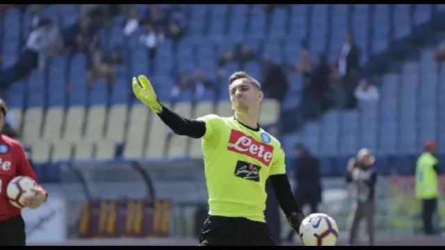 Alex Meret, portiere del Napoli