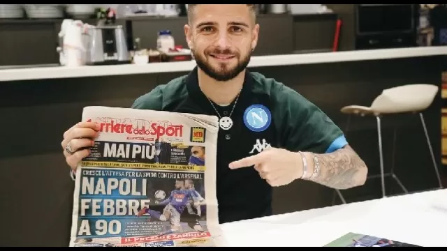 Lorenzo Insigne, attaccante del Napoli