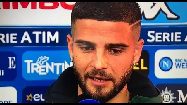 Lorenzo Insigne in una intervista a Sky Sport