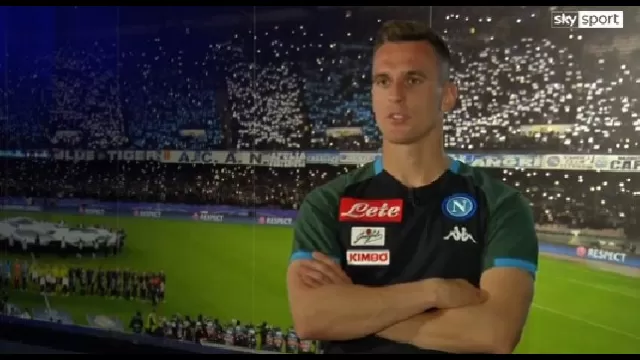 Arkadiusz Milik, attaccante polacco del Napoli