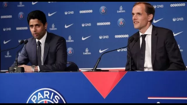 Al Khelaifi con Tuchel