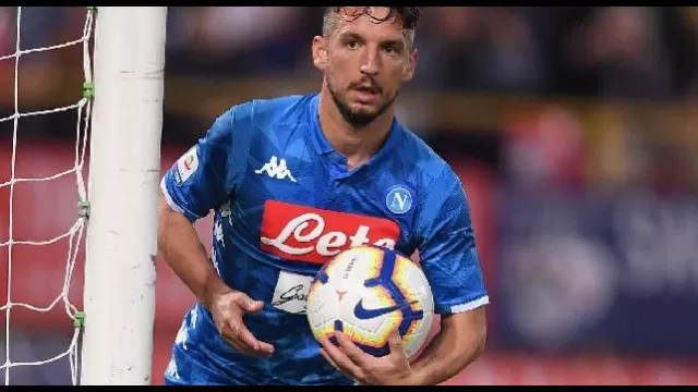 Dries Mertens, attaccante del Napoli