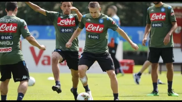 Marko Rog, centrocampista croato del Napoli