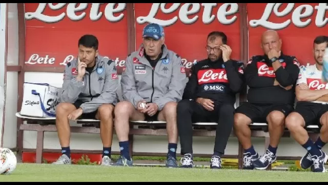 Carlo Ancelotti, allenatore del Napoli