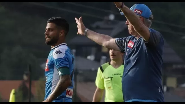 Ancelotti e Insigne
