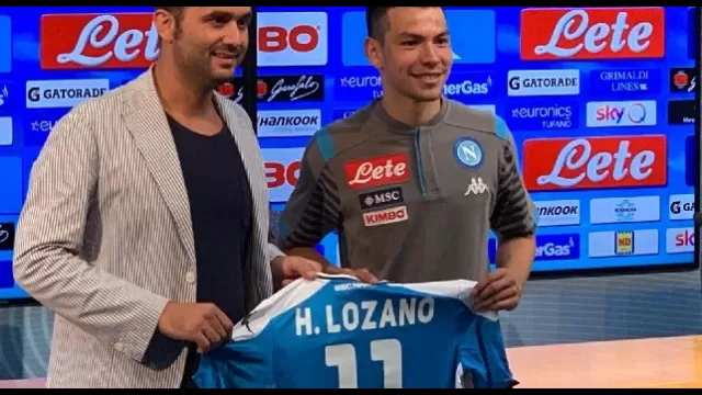 Hirving Lozano, attaccante messicano del Napoli