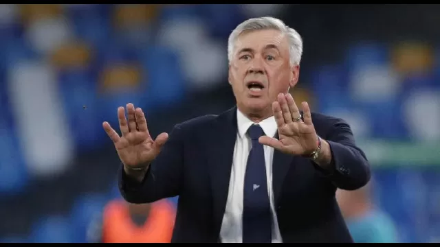 Carlo Ancelotti, allenatore del Napoli