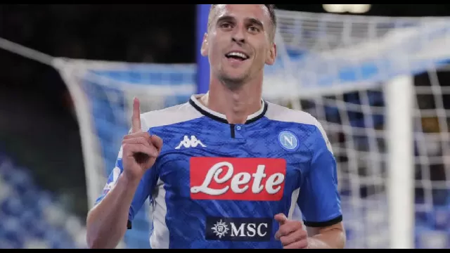 Arkadiusz Milik, attaccante polacco del Napoli