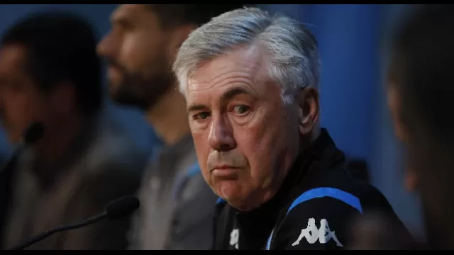 Carlo Ancelotti, allenatore del Napoli
