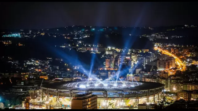 Napoli-Lazio San Paolo di Napoli