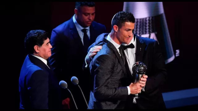 Ronaldo e Diego Armando Maradona