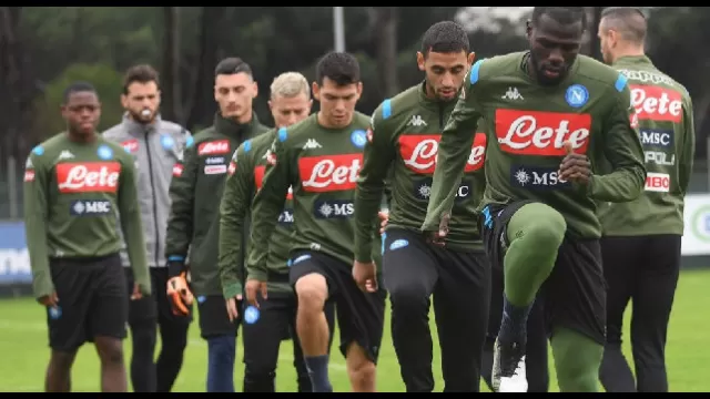 Protocollo FIGC, allenamento SSC Napoli