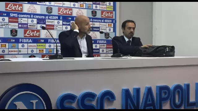 Napoli-Salernitana: Colantuono in diretta in conferenza
