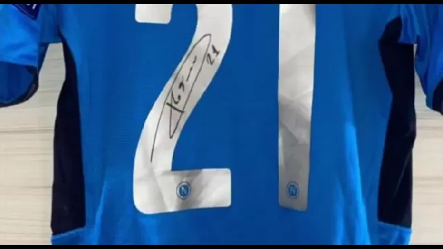 Matteo Politano, maglia in beneficenza