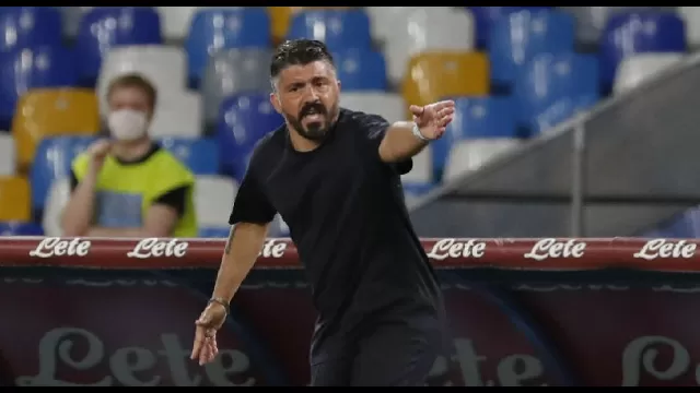 Gennaro Gattuso, allenatore del Napoli
