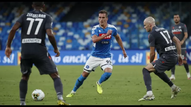 Arkadiusz Milik, attaccante polacco del Napoli