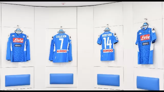 Spogliatoio Napoli-Sassuolo