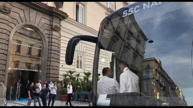 SSC Napoli a Palazzo Caracciolo