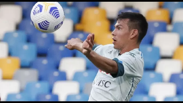 Hirving Lozano, attaccante messicano del Napoli