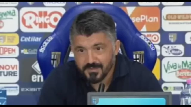 Gennaro Gattuso, conferenza Parma-Napoli 0-2