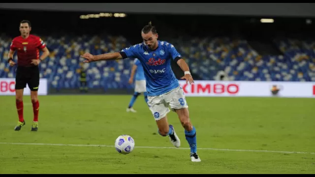 Fabi&aacute;n Ruiz, centrocampista del Napoli