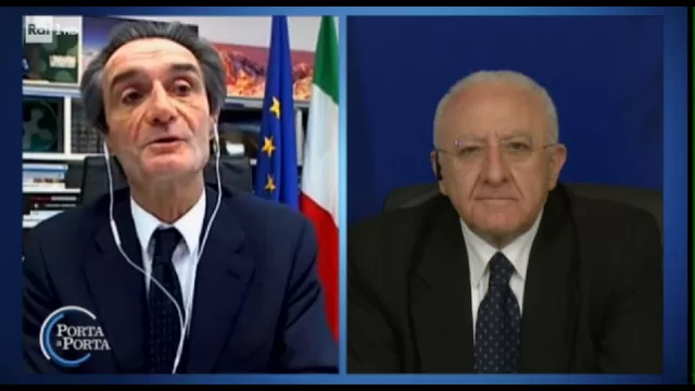 De Luca a Porta a Porta