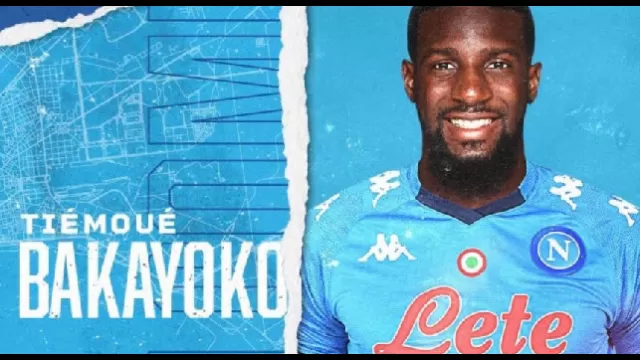 Ti&eacute;mou&eacute; Bakayoko, centrocampista del Napoli in prestito dal Chelsea