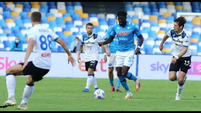 Ti&eacute;mou&eacute; Bakayoko, centrocampista del Napoli in prestito dal Chelsea