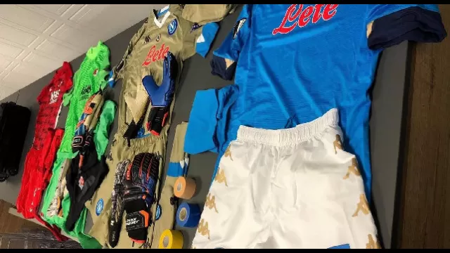 Maglia SSC Napoli versione Europa League