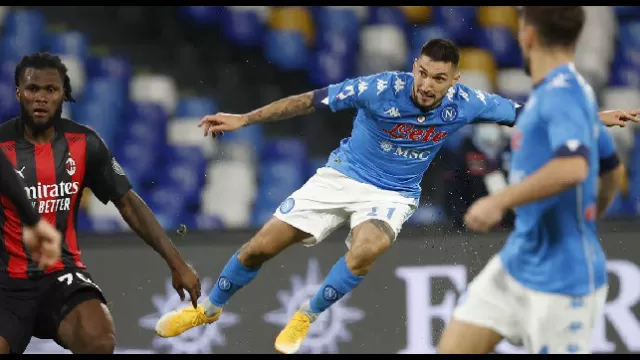Matteo Politano &egrave; un calciatore italiano, attaccante del Napoli