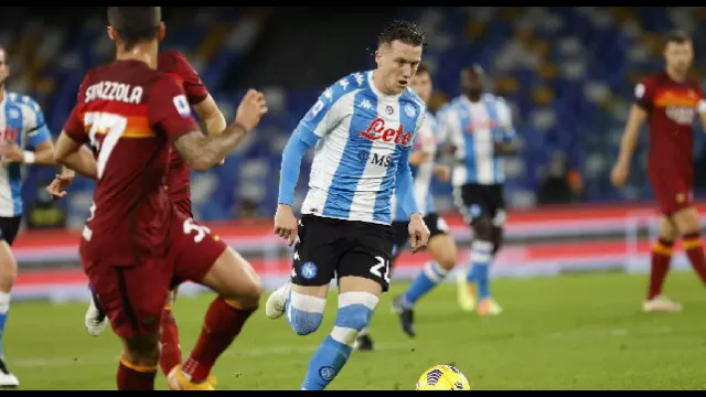 Piotr Zielinski, centrocampista del Napoli