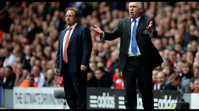 Benitez e Ancelotti