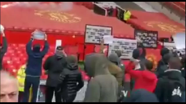 Invasione Manchester United - Liverpool