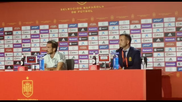 Fabian Ruiz in conferenza stampa