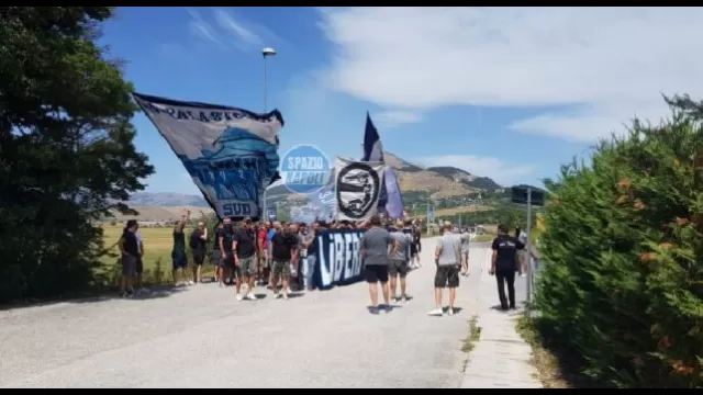 Tifosi Napoli Castel di Sangro