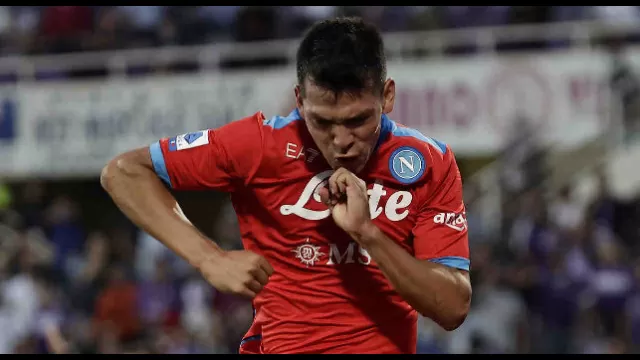 Hirving Lozano col Napoli