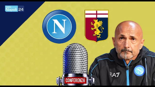 Napoli Genoa: conferenza Spalletti