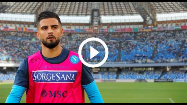 Insigne riscaldamento Napoli Genoa